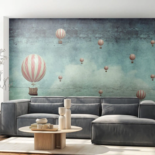 Fototapeta Premium Sand - Oslobodení od zhonu života - Abstrakcia, Výlet, Let balónom - 250x175 cm