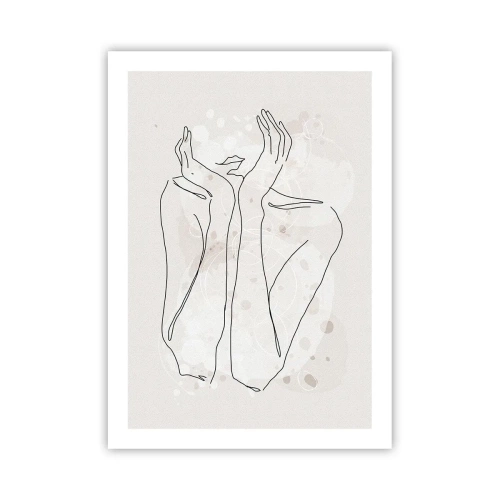 Plagát - Zasnený okamih - 50x70 cm