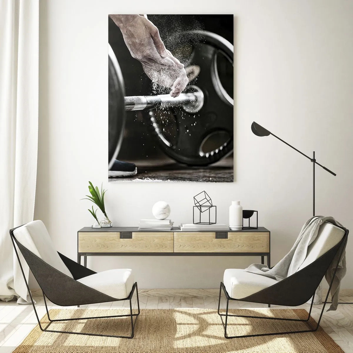 Obraz na skle - Výzva prijatá! - 50x70 cm