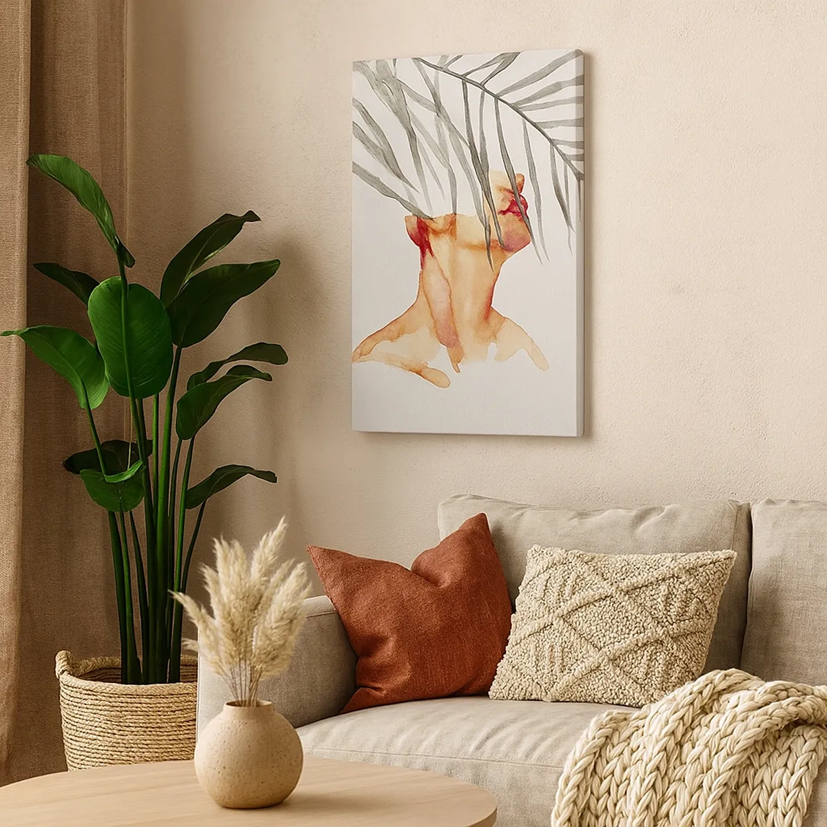 Obraz na plátne - Vnímať tep trópov - 50x70 cm