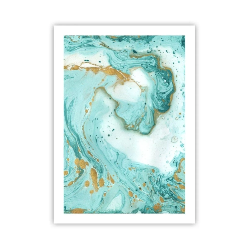 Plagát - Pod veľkou vlnou z epochy Edo - 50x70 cm