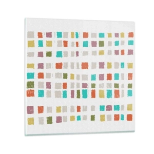 Obraz na skle - Neznáma hra - 60x60 cm