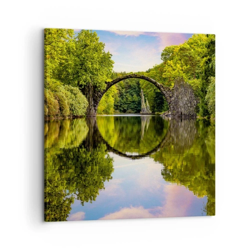 Obraz na plátne - Na rozhraní dvoch svetov - 60x60 cm