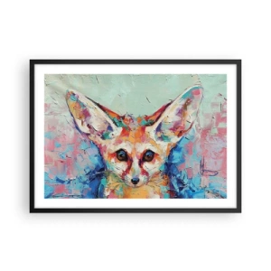 Plagát v čiernom ráme - Ste na mňa pripravení? - 70x50 cm