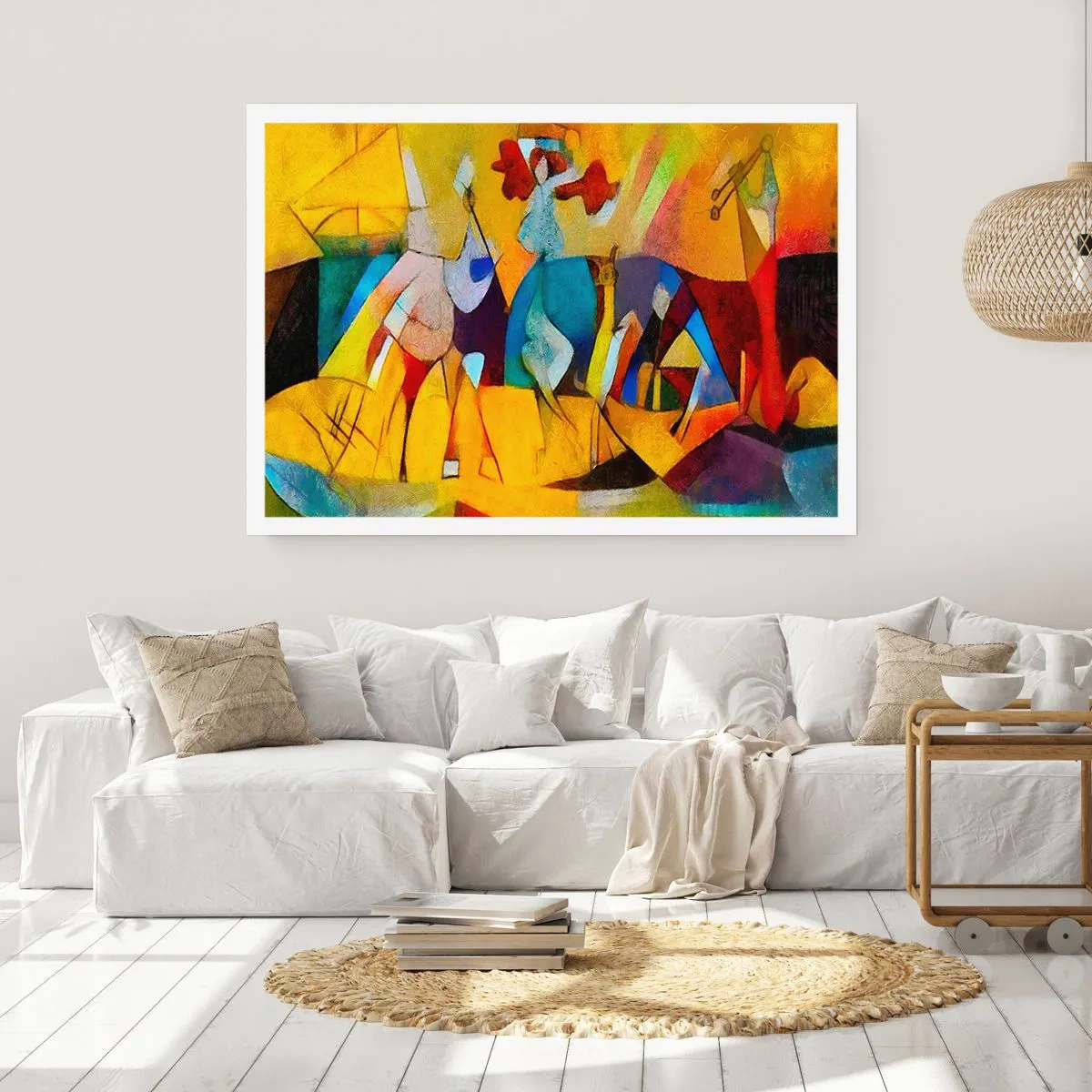 Plagát - Slnko - život - radosť - 70x50 cm
