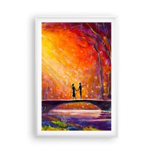 Plagát v bielom ráme - Nebo ich tiež miluje - 61x91 cm