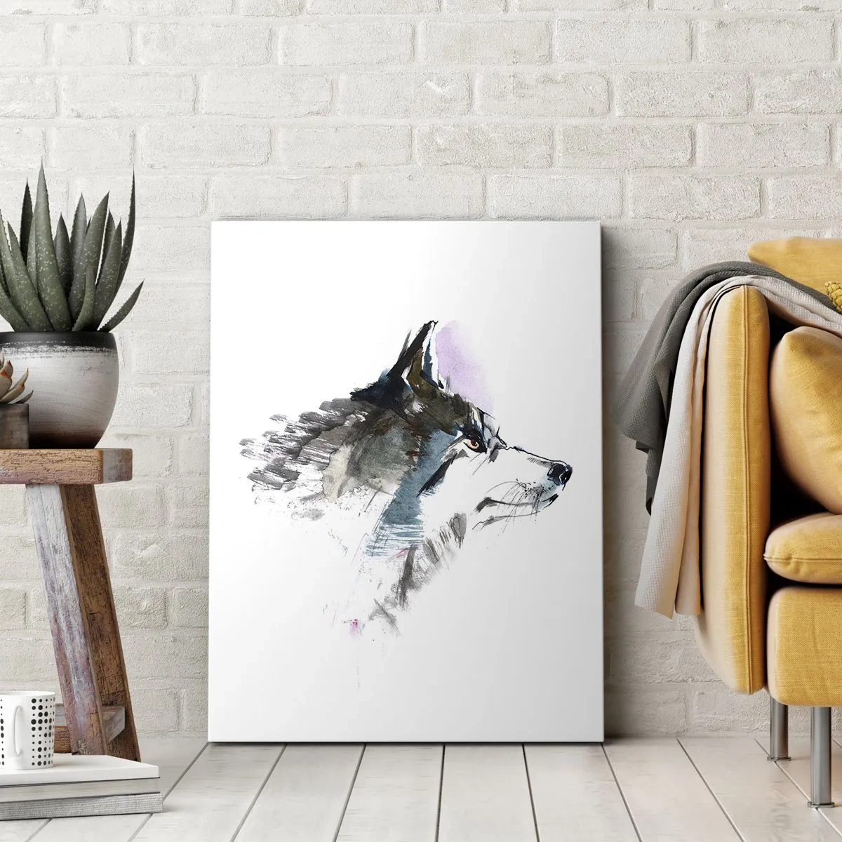 Obraz na plátne - My o vlku - 55x100 cm