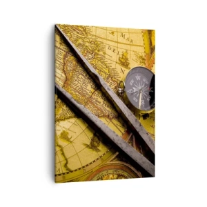 Obraz na plátne - Kde sú tie poklady? - 50x70 cm