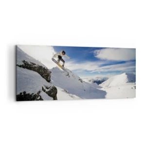 Obraz na plátne - Sloboda bez hraníc - 100x40 cm