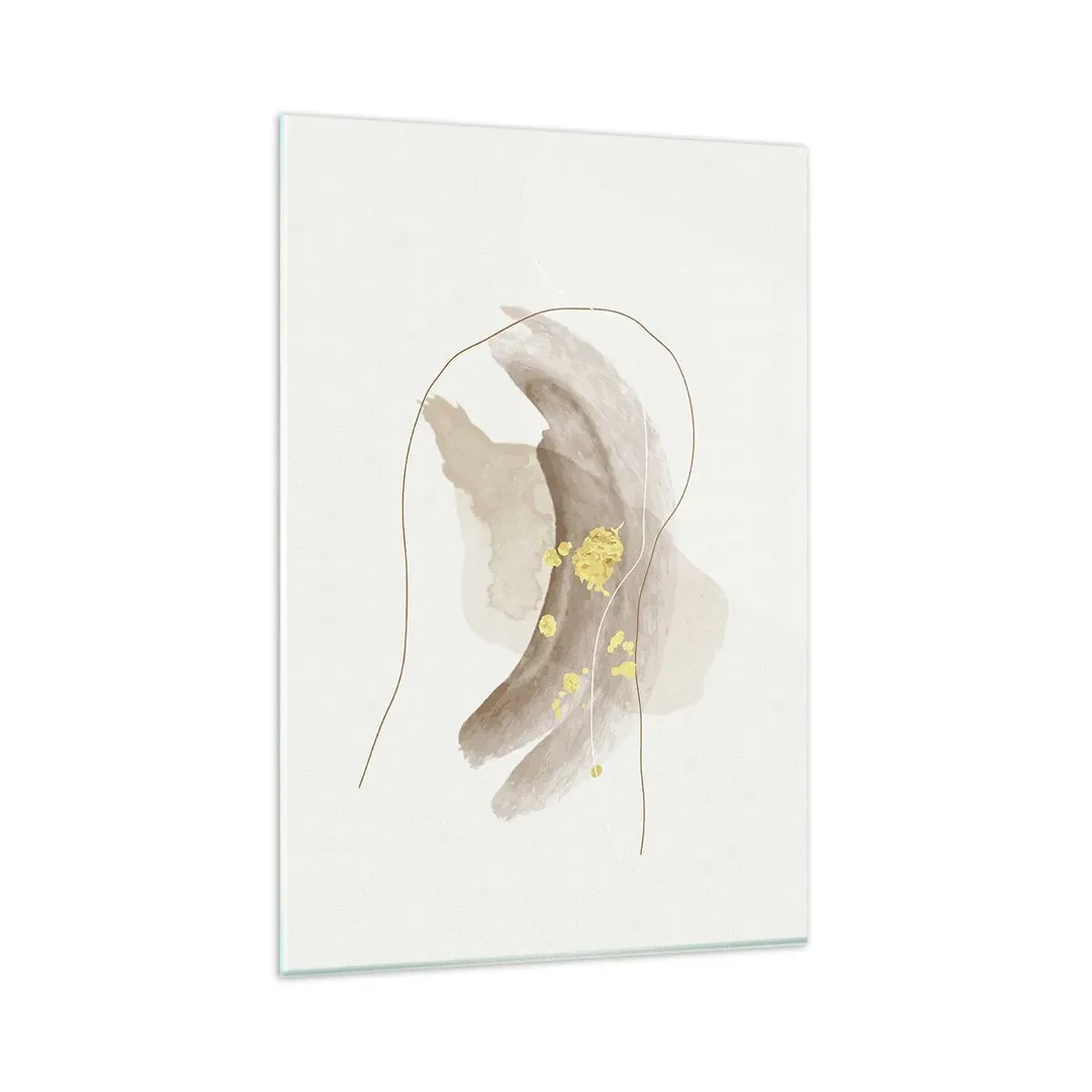 Obraz na skle - Vesmírna bytosť - 80x120 cm