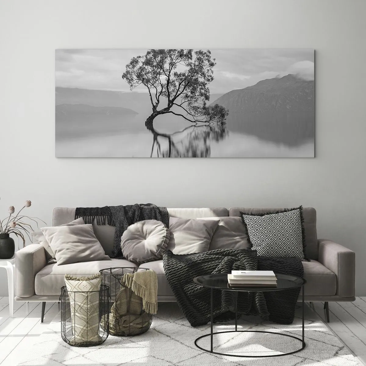 Obraz na skle - Existuje taká krajina - 120x50 cm