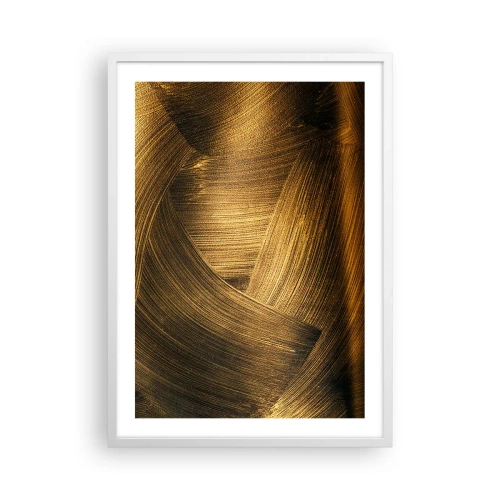 Plagát v bielom ráme - V zlatom labyrinte - 50x70 cm
