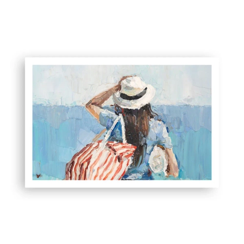 Plagát - Vitaj na dovolenke - 91x61 cm