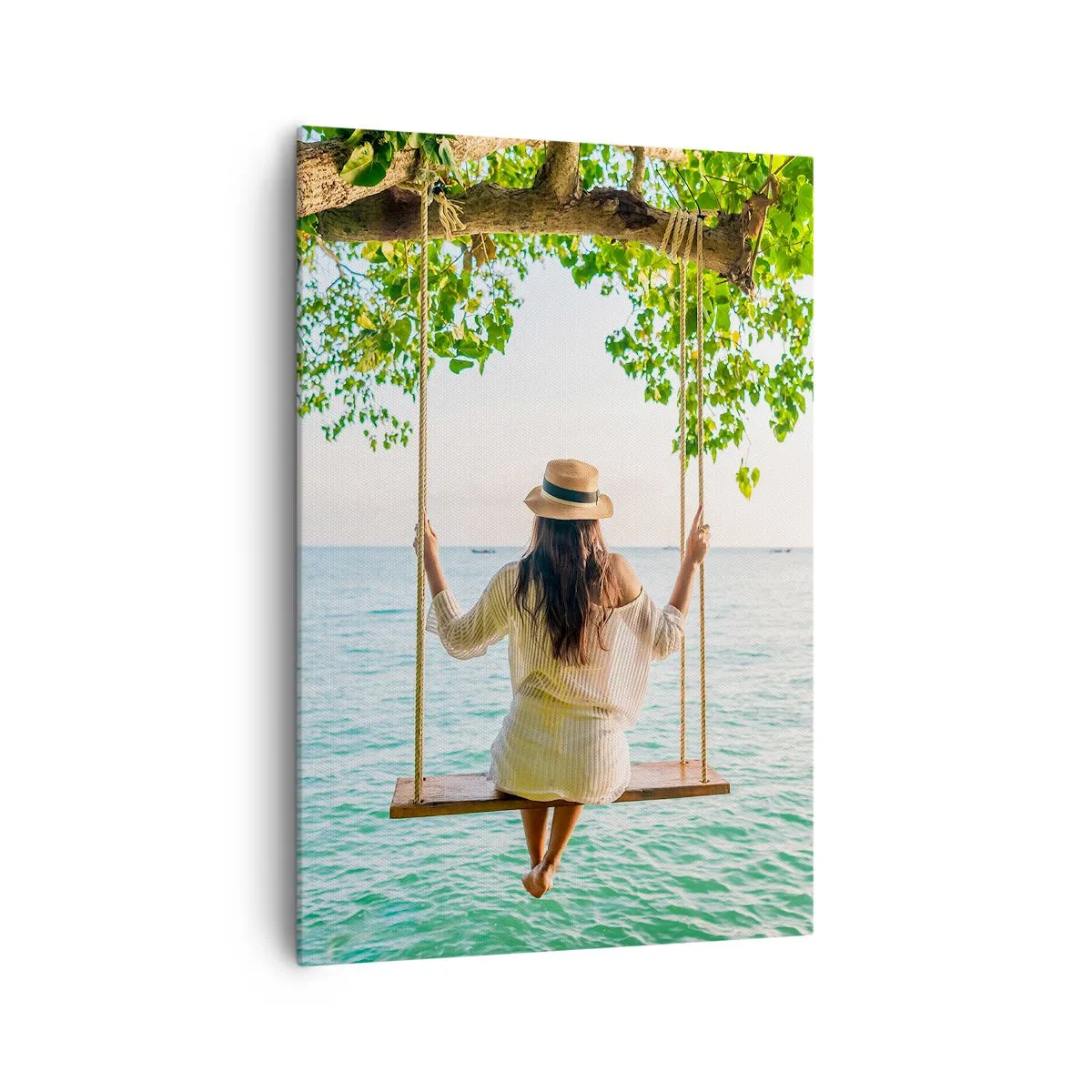 Obraz na plátne - Život je krásny - 70x100 cm