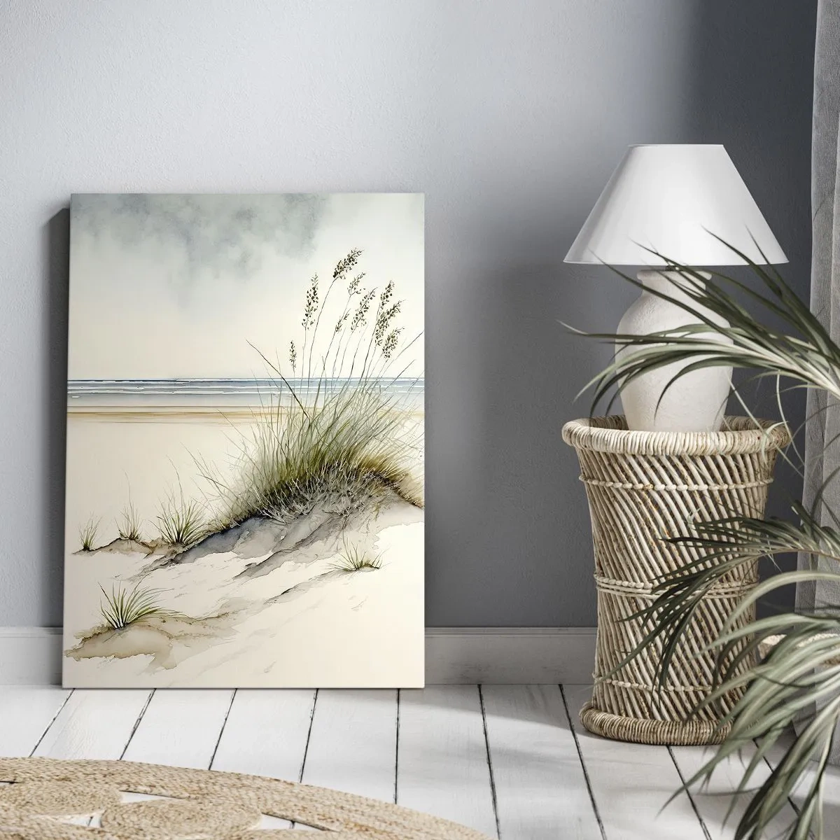 Obraz na plátne - Stvorená vetrom - 45x80 cm