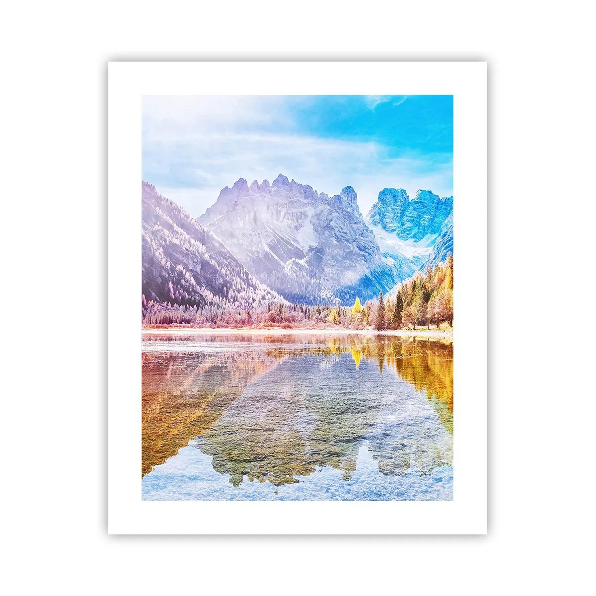 Plagát - A v horách už je jeseň - 40x50 cm