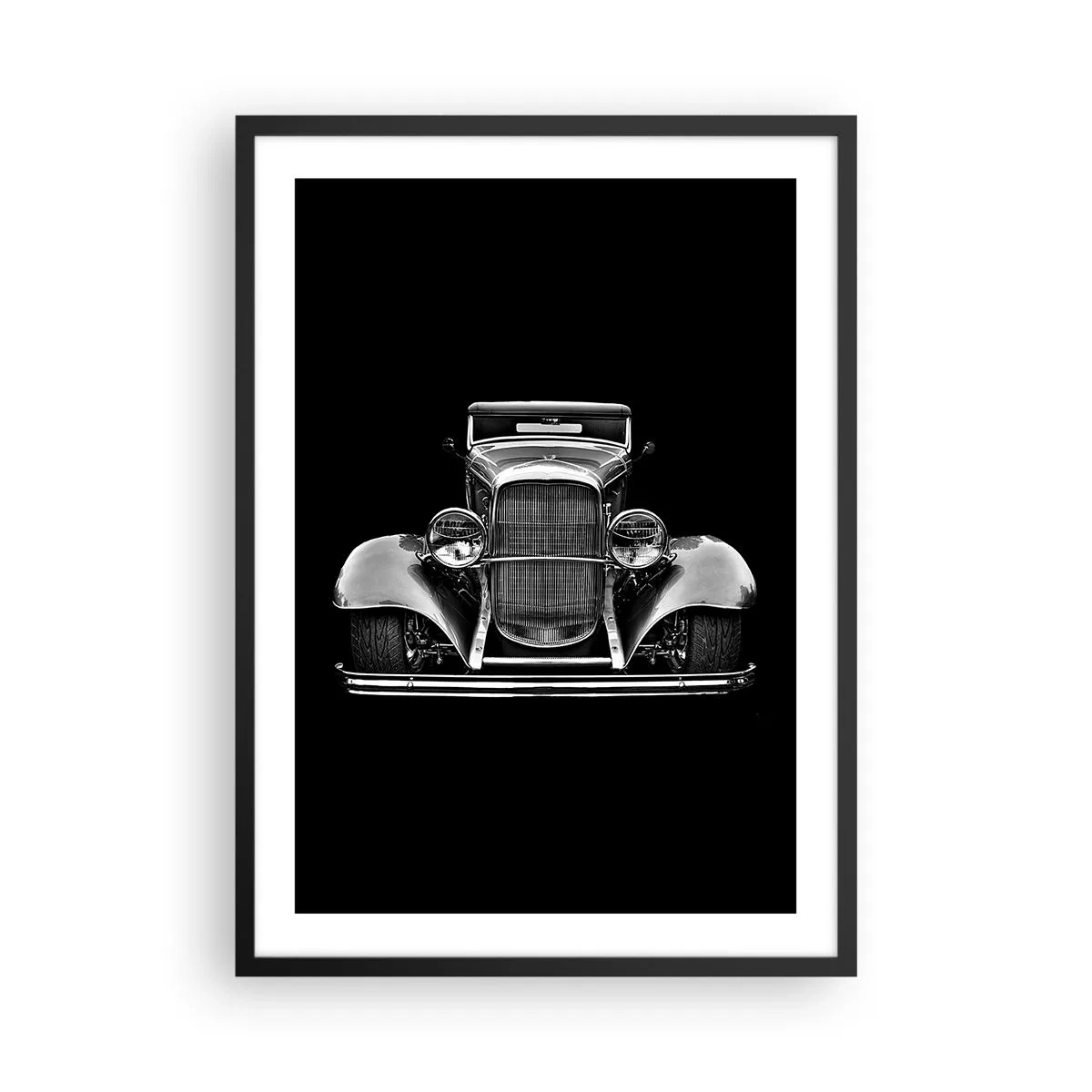 Plagát v čiernom ráme - Naozajstný gentleman - 50x70 cm
