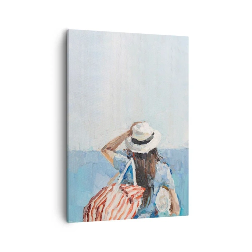 Obraz na plátne - Vitaj na dovolenke - 50x70 cm