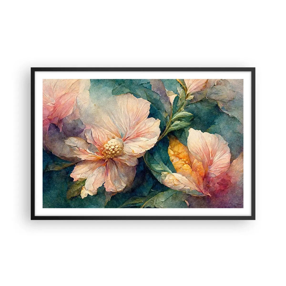 Plagát v čiernom ráme - Číra subtílnosť - 91x61 cm