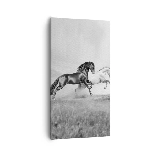 Obraz na plátne - Anjeli a démoni - 55x100 cm