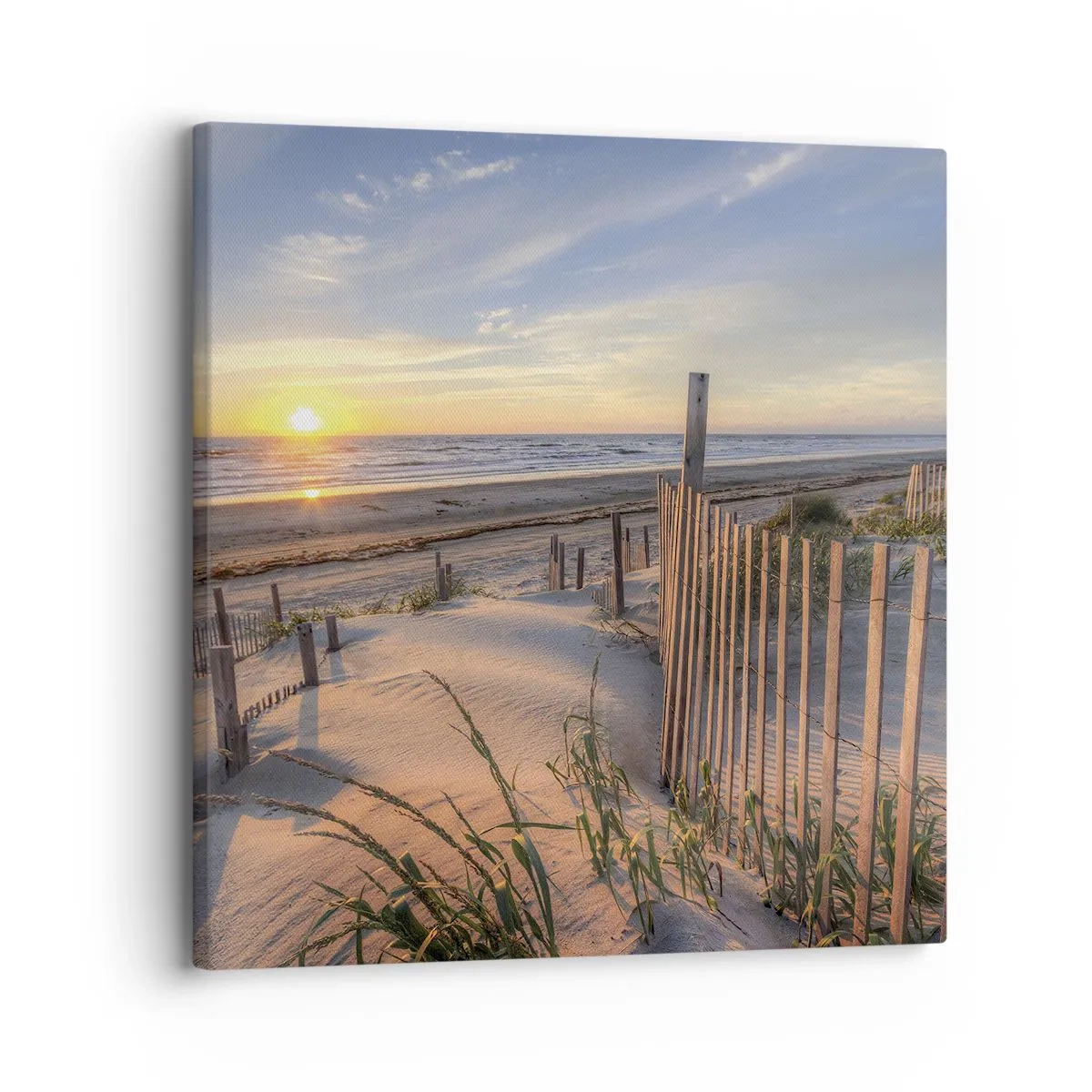 Obraz na plátne - Odlesk a tieň vetra - 30x30 cm