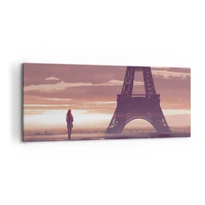 Obraz na plátne - Iba tie dve - 100x40 cm