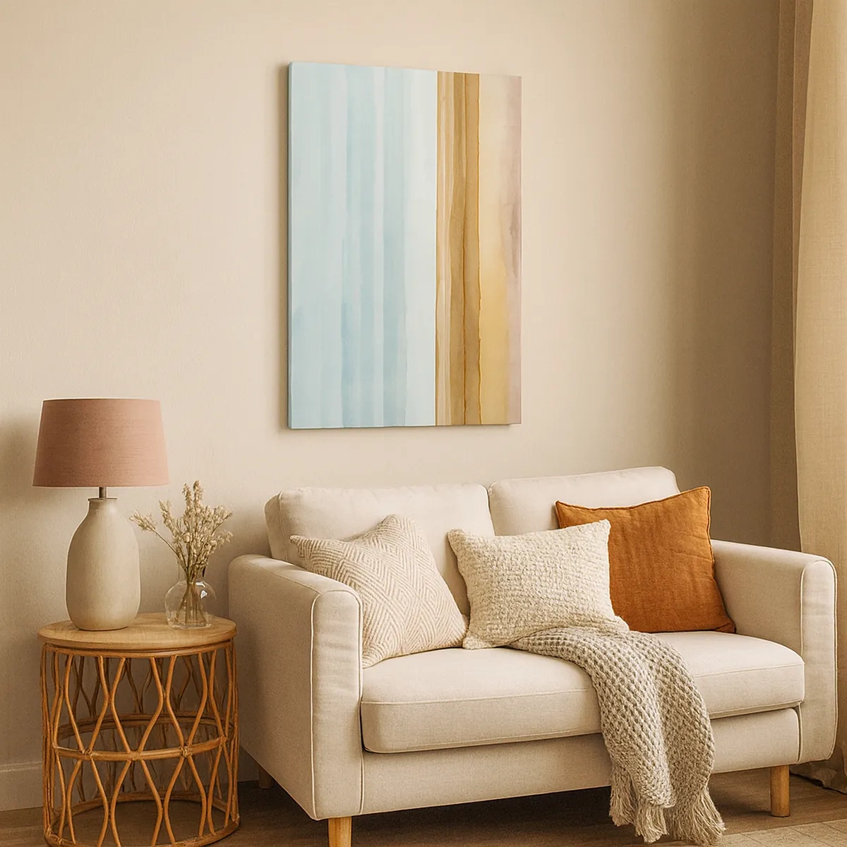 Obraz na plátne - Utešenie - 50x70 cm