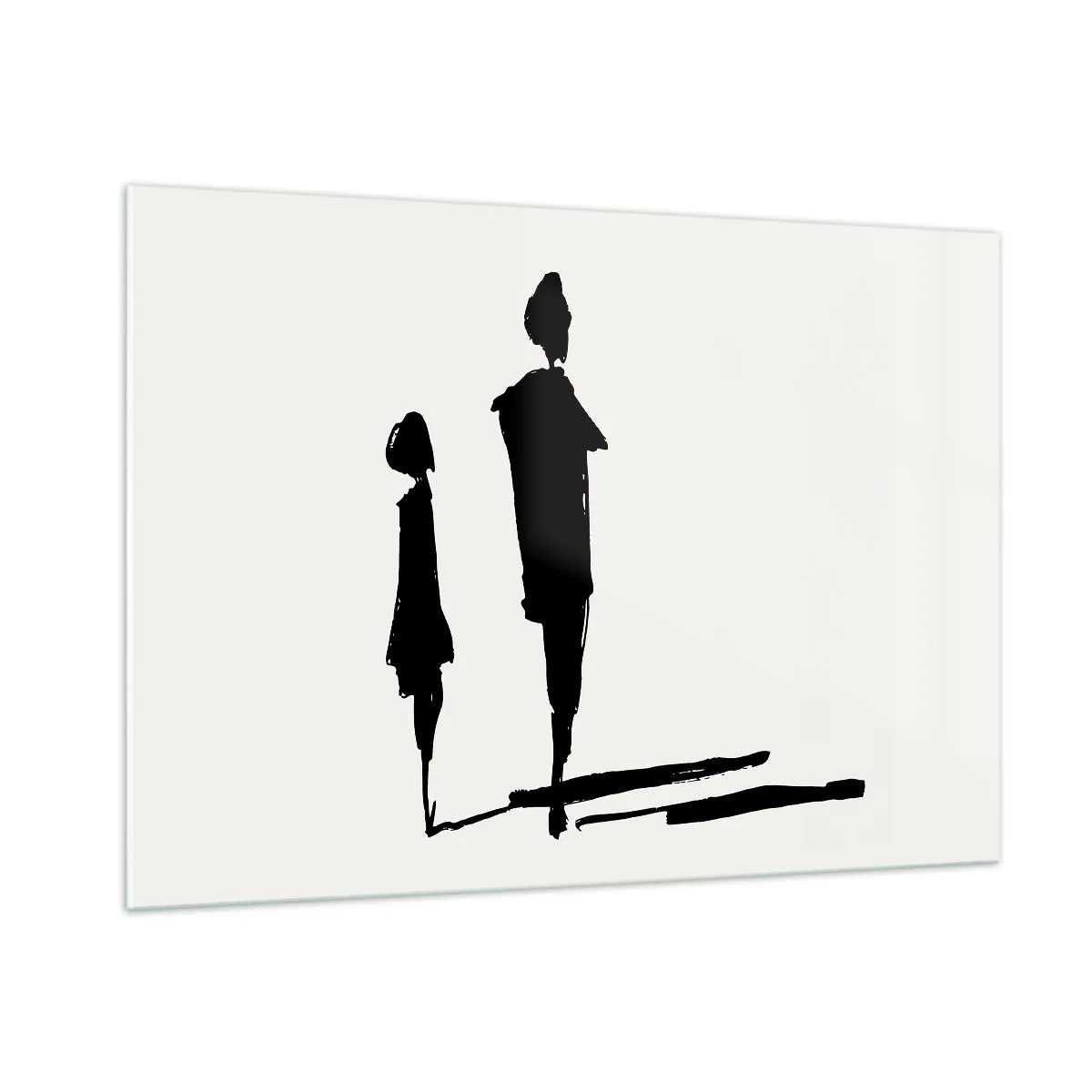 Obraz na skle - Určite spolu? - 100x70 cm