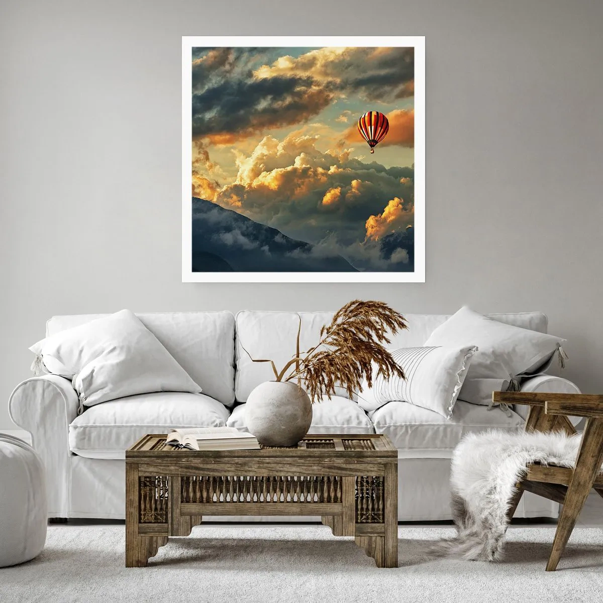 Plagát - Letím, lebo chcem - 50x50 cm