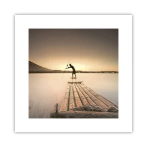 Plagát - Pred odpočinkom - 30x30 cm