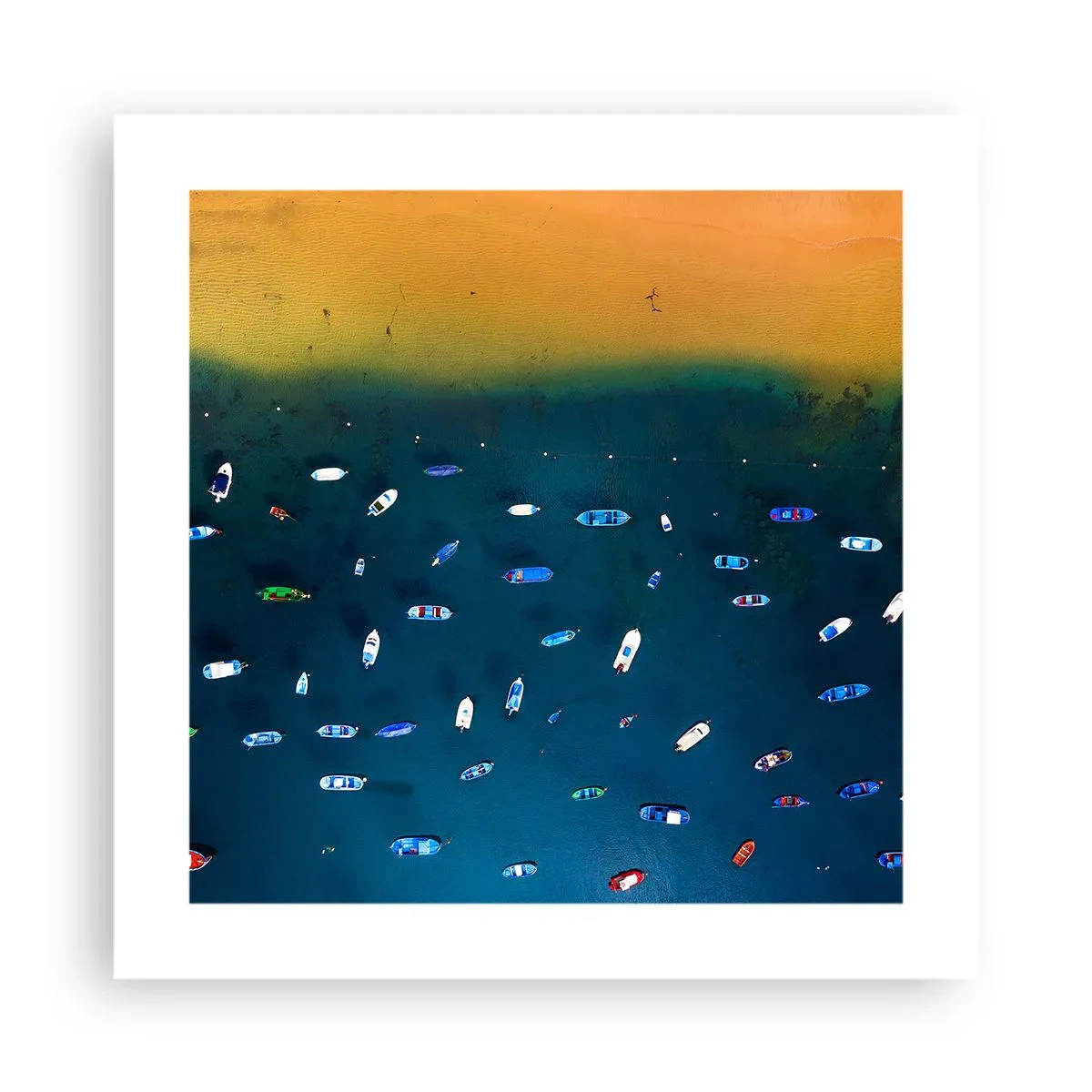 Plagát - Prázdninová hra - 40x40 cm