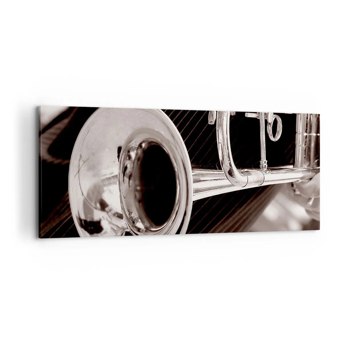 Obraz na plátne - Hudobné cestovanie do 30. rokov - 120x50 cm