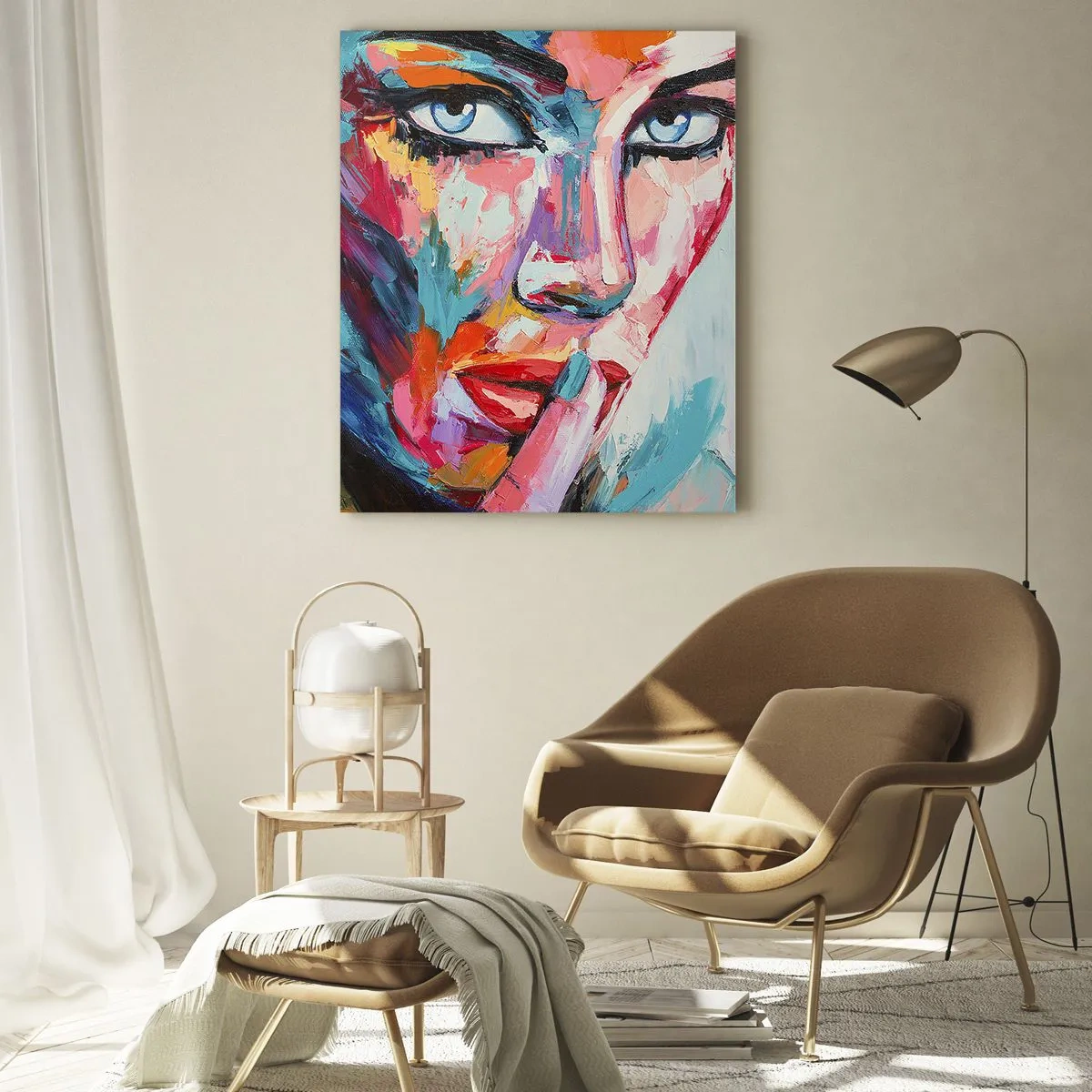 Obraz na skle - Naše prvé tajomstvo - 50x70 cm