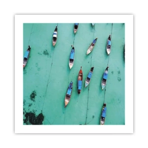 Plagát - V radostnom očakávaní - 50x50 cm