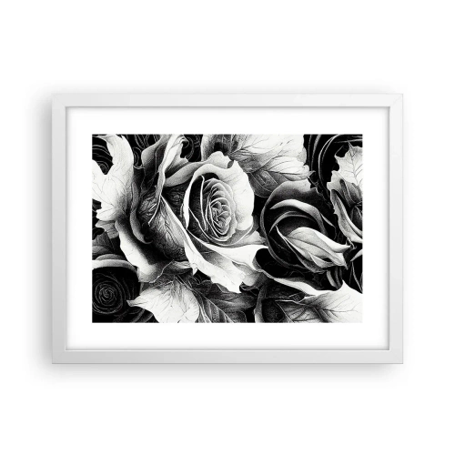 Plagát v bielom ráme - Navždy kráľovná - 40x30 cm