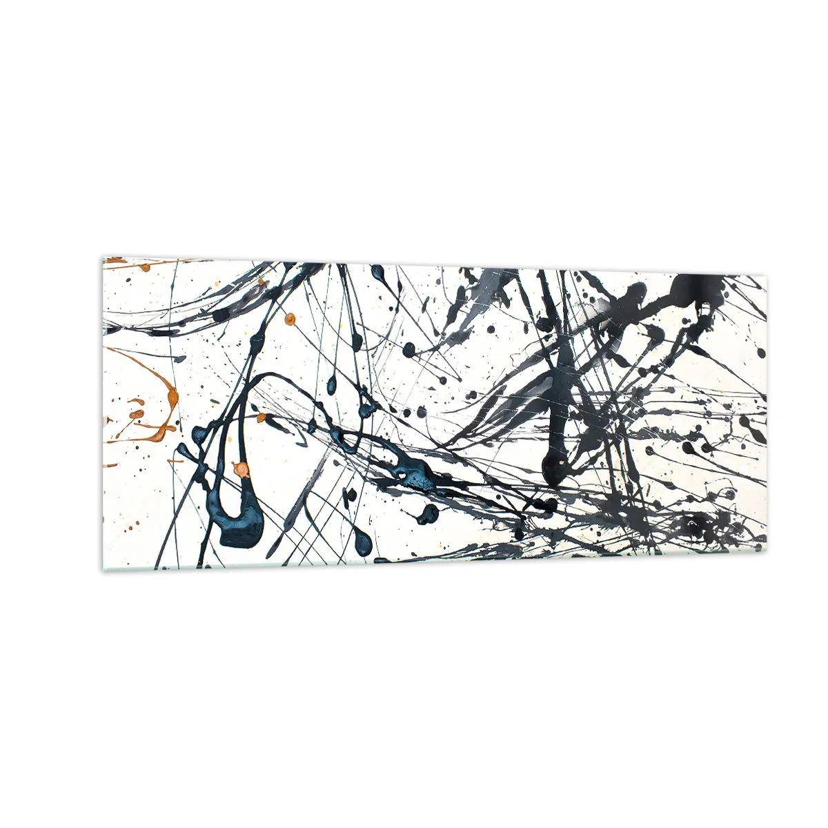 Obraz na skle - So zmyslom alebo bez zmyslu? - 100x40 cm