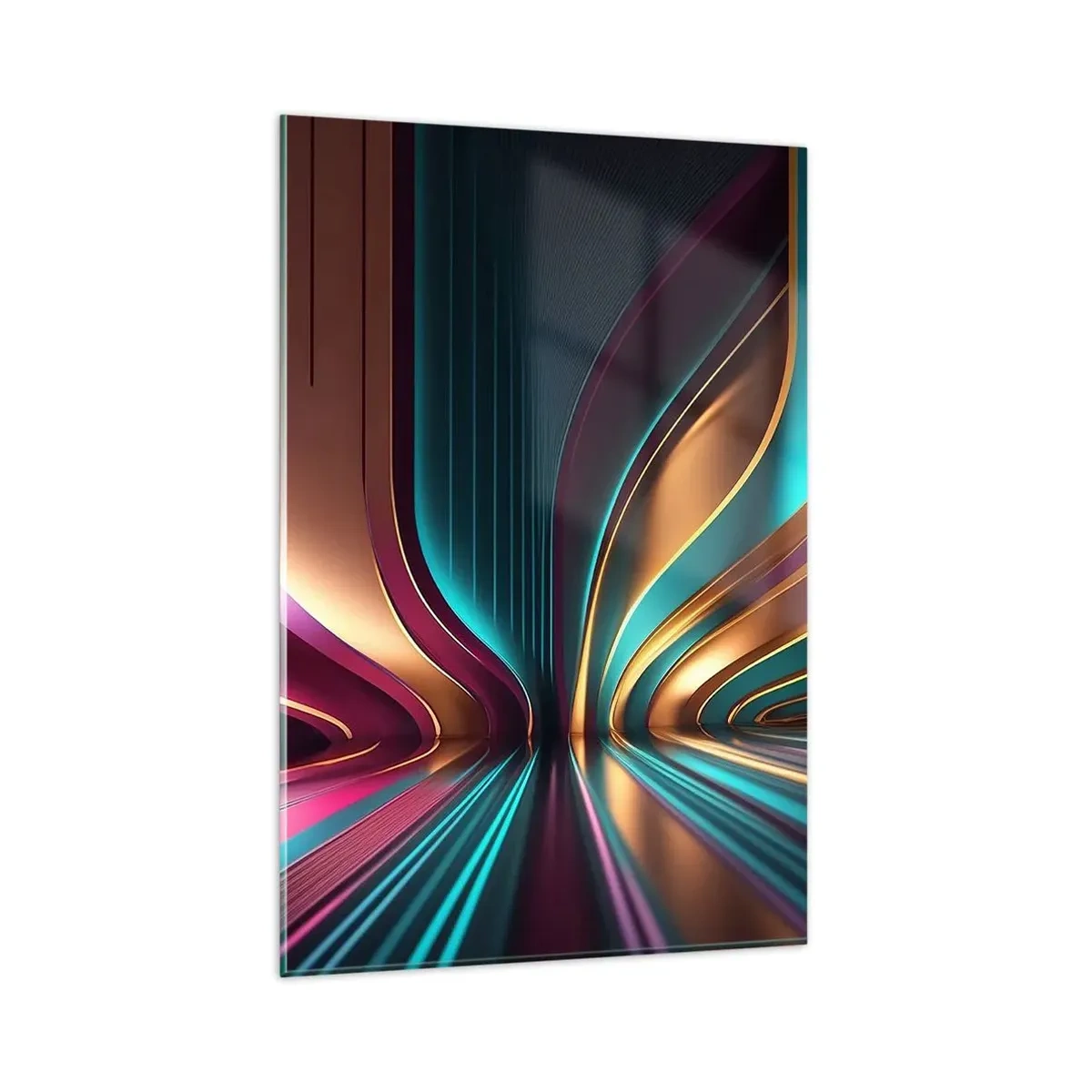 Obraz na skle - Architektúra svetla - 80x120 cm