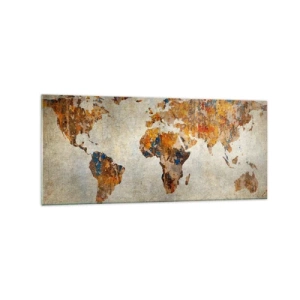 Obraz na skle - Skutočne veľký svet - 120x50 cm