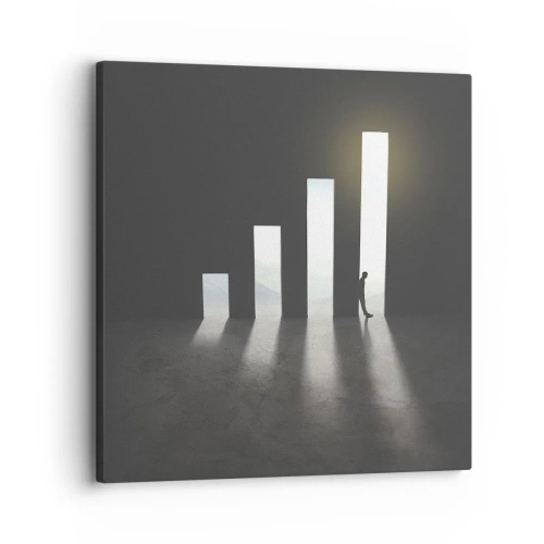 Obraz na plátne - Úspech – impresia - 30x30 cm