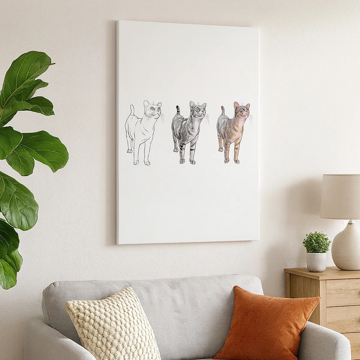 Obraz na plátne - Hodina kreslenia - 50x70 cm