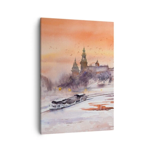 Obraz na plátne - Kráľovský západ slnka - 50x70 cm