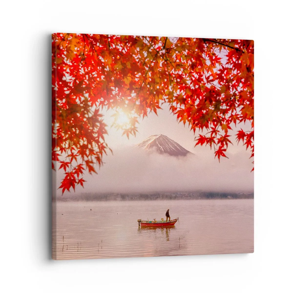 Obraz na plátne - V japonskom štýle - 30x30 cm