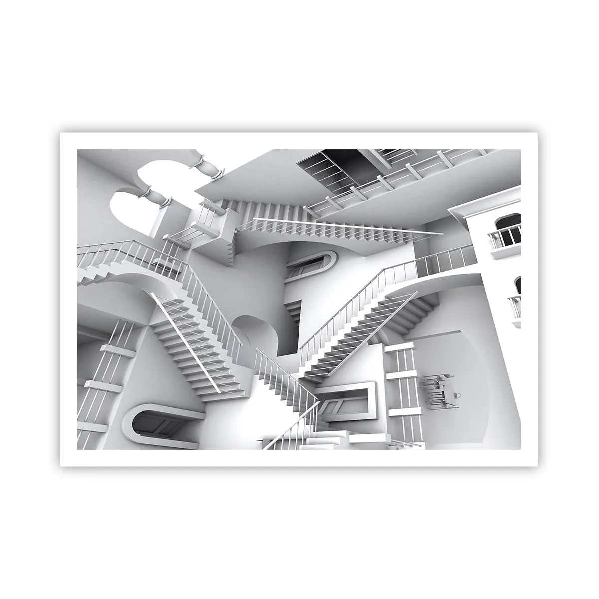 Plagát - Paradoxy prostoru - 100x70 cm