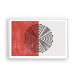 Plagát v bielom ráme - Presný zásah - 91x61 cm