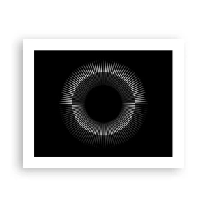 Plagát - Čierne slnko - 50x40 cm