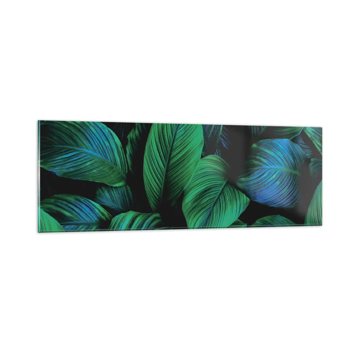 Obraz na skle - V zelenom dave - 90x30 cm