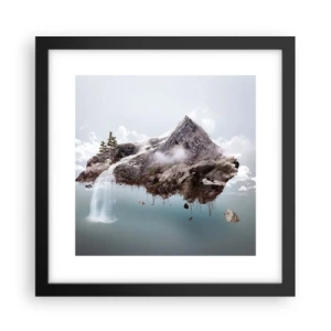 Plagát v čiernom ráme - Pohľad surrealistu - 30x30 cm