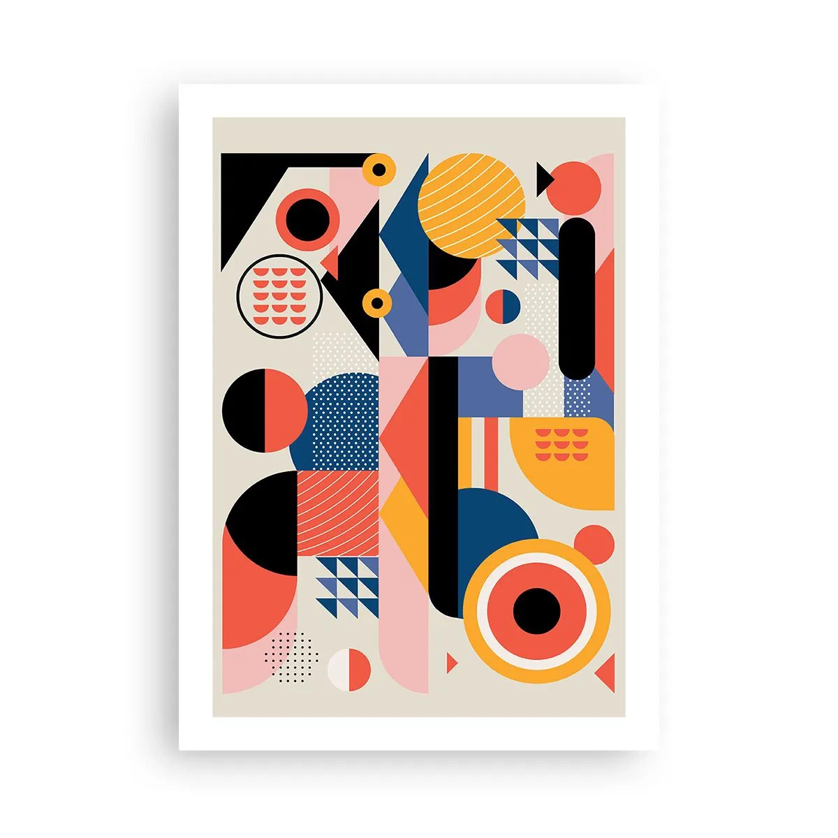 Plagát - Kompozícia: poďme sa hrať - 50x70 cm