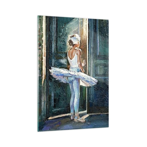 Obraz na skle - Pred predstavením - 80x120 cm