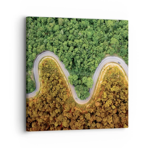 Obraz na plátne - Hranice a prelomy - 30x30 cm